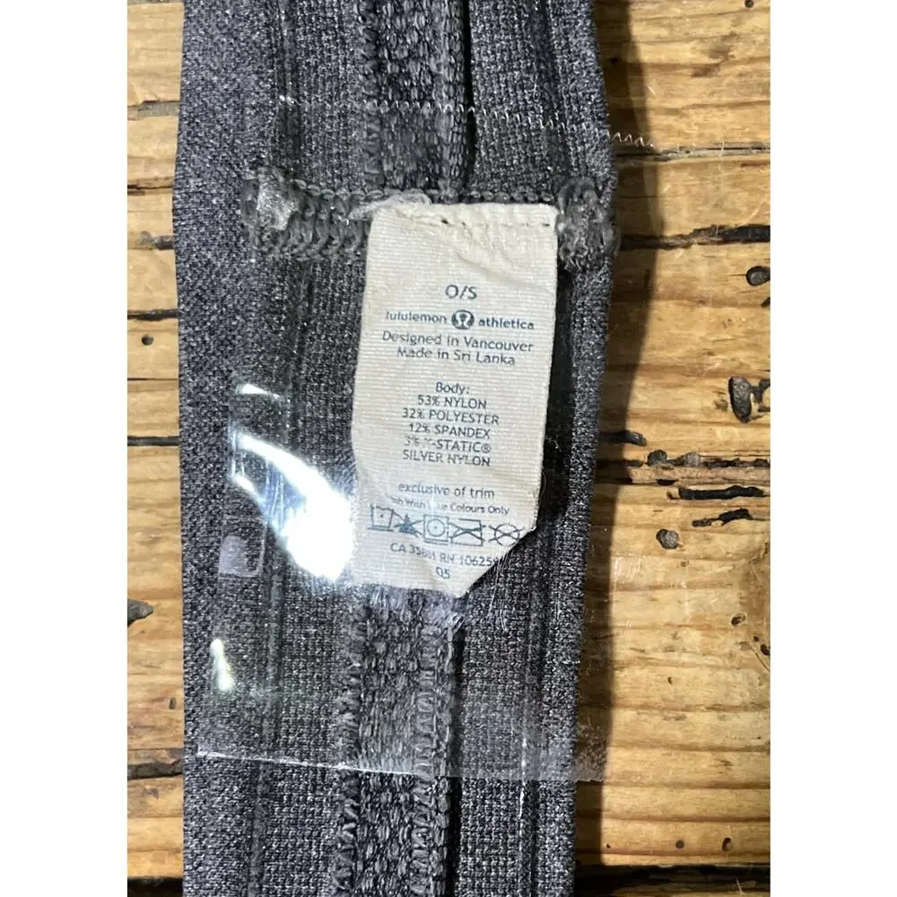 Lululemon Women’s Size OS Gray Swiftly Headband